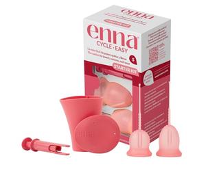 Enna Cycle Easy Starter Kit Coppetta Mestruale con Applicatore | XS+S