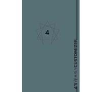 Enneapages Enneagram 4 YEARLY CUSTOMIZER Planner (Copertina rigida)