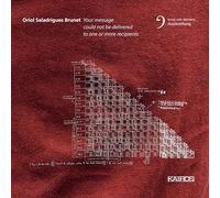 Enno Poppe, Klangforum Wien, PHACE, Nacho de Paz, Pierre Roullier, Ensemble Diagonal, Rut Schereiner, 2e2m, Ensemble TM+, Laurent Cuniot, Orchestre de la Haute Ecole de Musique de Geneve, Benoit Willmann - Oriol Saladrigues Brunet: Your message could not be delivered to one or more recipients.