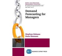 Enno Siemsen Stephan Kolassa Demand Forecasting for Managers (Tascabile)