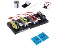 ENO MUSIC Mini pedaliere per chitarra con gancio e nastro di montaggio ad anello, 35,6 cm