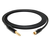 enoaudio Mogami 2534 Quad Cavo professionale studio | Neutrik Gold 6,3mm TRS - RCA | HiFi - 2,0 m