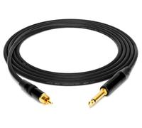 enoaudio Mogami 2534 Quad Cavo professionale studio | Neutrik Gold RCA - 6,3mm TS | HiFi - 2,0 m