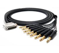 enoaudio Mogami 2932 8ch Multicore Cavo analogico studio Breakout | D-Sub 25 - Neutrik Gold 6,3mm TS | HiFi - 5,0 m