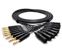 enoaudio Mogami 2932 8ch Multicore Cavo analogico studio | Neutrik Gold XLR maschio - 6,3mm TRS | HiFi - 5,0 m