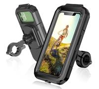 ENONEO Porta Cellulare Bici Impermeabile Supporto Telefono Moto Universale 360° Supporto Smartphone Bicicletta Porta Telefono Moto Scooter Portacellulare Manubrio