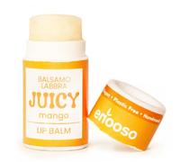 Enooso - Balsamo Labbra Idratante a lunga durata MANGO - Lipbalm con Vitamina E per pelli Secche e Screpolate - Lip balm Naturale Riparatore - 100% Vegan e Plastic Free - 10ml