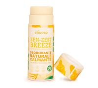 Enooso - Deodorante Naturale Ascelle Solido LIMONE e ZENZERO Calmante, Antiodore e Vegano, Deodorante Senza Alluminio o Bicarbonato, Nichel Tested, Deodorante Solido Made in Italy, 55ml