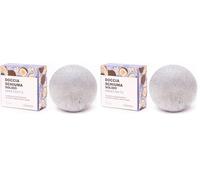 Enooso - Docciaschiuma Solido Bio IDRATANTE con Monoi e Cocco - Bagnoschiuma per pelli secche 100% Vegano Artigianale Naturale - Made in Italy - 80 gr (Confezione da 2)
