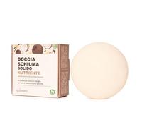 Enooso - Docciaschiuma Solido Nutriente COCCO e VANIGLIA - Bagnoschiuma per pelli secche 100% Vegano Artigianale Naturale - Made in Italy, 80 gr