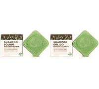 Enooso - Shampoo solido bio Anticaduta, Rinforzante con Olio di Rosmarino per capelli diluito con Olio di Ricino Purificante, Shampoo Crescita Capelli Grassi 100% Naturale e Vegano (Confezione da 2)
