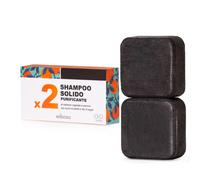 Enooso Shampoo Solido Capelli Grassi Purificante e Antiforfora al Carbone