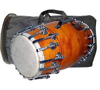 Enorme Basket 1074 - Dholak musicale in legno con coperchio (Orabge)