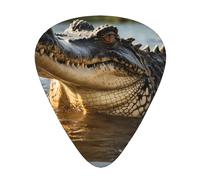 Enorme coccodrillo plettri per chitarra, set da 12 pezzi, tre diversi spessori per chitarra elettrica acustica e altri strumenti