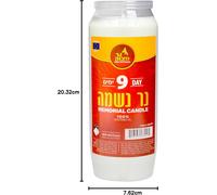 Enorme Selezione Di Kosher Ebraico Candele per Ogni Occasione Shabbat Hanukkah