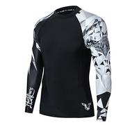 ENORME SPORTS Wildling Series Protezione UV Quick Dry Compressione Rash Guard (Eagle, L)