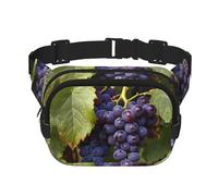 Enorme uva stampato multifunzionale Marsupio unisex trendy messenger bag, viaggio sport Storage Bag