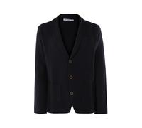 Enos Jeans Blazer da uomo in maglia con bottoni - blu scuro