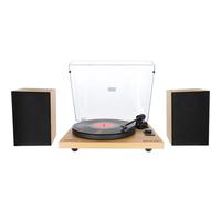 Enova HIFI Vision 2 SET hêtre - Platine vinyle, Bluetooth, Manuelle, Preamplificatore integrato, MM, Entraînement par courroie, 33 tours, 45 tours