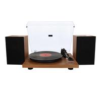 Enova HIFI Vision 2 SET noce - Giradischi vinile, Bluetooth, Manuale, Preamplificatore integrato, MM, Trasmissione a cinghia, 33 giri, 45 giri