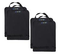 Enovoe Kick Mats - Premium Quality Car Seat Protector Mat migliore protezione impermeabile della vostra tappezzeria da sporco, fango, graffi - Extra Large Car Seat Back Covers