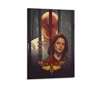 ENQIAOZHANG Poster da parete su tela 30x50cm Film Il silenzio degli innocenti Orrore Poster Decorazione Soggiorno Camera da letto Pittura Senza Cornice