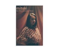 ENQIAOZHANG Poster E Stampe 30x50cm Mitski Be The Cowboy Singer Poster Teen Girl Wall Painting Home Decor Kitchen Senza Cornice