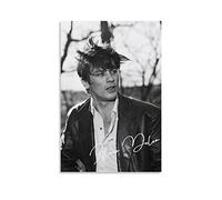 ENQIAOZHANG Quadri Su Tela 40x60cm Alain Delon Canvas Wall Art Soggiorno Poster Camera da letto Decor Painting Senza Cornice