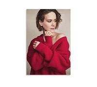 ENQIAOZHANG Quadro Su Tela 50x70cm Sarah Paulson Poster Canvas Wall Art Pictures for Bedroom Wall Art Gifts Decor Senza Cornice