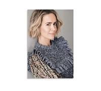ENQIAOZHANG Quadro Su Tela 60x90cm Sarah Paulson Poster Canvas Wall Art Pictures for Bedroom Wall Art Gifts Decor Senza Cornice