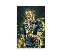ENQIAOZHANG Quadro su Tela Canvas Immagini 30x50cm Giorgio Chiellini Tela Wall Art Soggiorno Poster Camera da letto Decor Pittura Senza Cornice