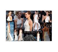 ENQIAOZHANG Stampe su tela di pittura di opere d'arte 30x50cm Emma Watson Screen Famous Sexy Actors Gift Decorative Canvas Wall Art Soggiorno Poster Camera da letto Senza Cornice