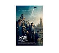 ENQIAOZHANG Stampe su tela di pittura di opere d'arte 30x50cm Film Maze Runner Le Remède Mortelation Poster Canvas Wall Art Room Immagini per Camera da letto Regali Decor Senza Cornice