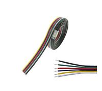 ENQIMAOYI 6pin 33FT RGBWW Striscia LED Cavo di Estensione Linea per 22AWG 6 Colore Stand Wire RGB+CCT LED Nastro Lampada Nastro Illuminazione 10M Filo