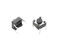 ENRHQENK Interruttore a Pulsante da 10 Pezzi, Interruttore momentaneo a 4 Pin, microinterruttore(4.5x4.5x6mm)