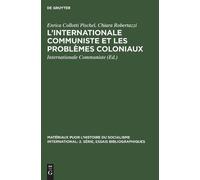 Enrica Collotti Pischel L'Internationale Communiste et les p (Copertina rigida)