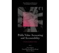 Enrico Bracci Public Value Accounting and Accountability (Copertina rigida)