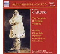 Enrico Caruso Enrico Caruso - The Complete Recordings Volume 3 (CD) Album