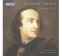 Six Sonatas, Op. 6 - Giuseppe Tartini (Audio Cd)