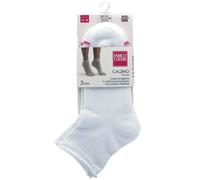 ENRICO COVERI 12 PAIA CALZA DONNA COTONE CORTA W_LASER