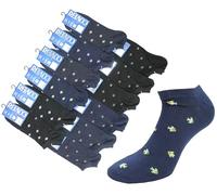 Enrico Coveri 12 Paia calze CORTE Uomo Pari scarpa Sneakers cotone mercerizzato ghost 302ass.