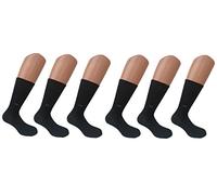Enrico Coveri 3/6 paia calze corte Cotone Mercerizzato tinta unita assortito (6 paia nero)