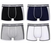 Enrico Coveri 6 Boxer eb1003 in Cotone bielastico (IT, Testo, M, Regular, Regular, Standard, Assortito)