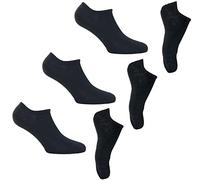 Enrico Coveri 6 calze corte Unisex Fantasmino Sneakers silicone Prestige 1ne (IT, Numero, 35, 38, Regular, Regular, Nero)