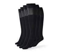 Enrico Coveri (6 Paia Calzini Lunghi Uomo per Lavoro e Tempo Libero, in Morbido Cotone Mercerizzato, Traspiranti, Rimagliati con Punta e Tallone Rinforzati, Certificati OEKO-TEX, Blu Marine, 10.5-11