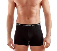 Enrico Coveri 6 Pezzi Boxer Uomo Cotone Elasticizzato EB1000 Elastico Esterno.. Nero 3XL