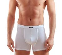 Enrico Coveri 6 Pezzi Boxer Uomo in Cotone Bielastico EB1002, Bianco, 5/L
