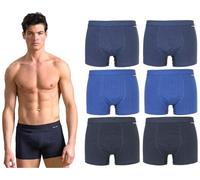 Enrico Coveri 6 Pezzi Boxer Uomo Mutanda Intimo Elasticizzato Varie Fantasie (IT, Testo, M, Regular, Regular, EB1208)