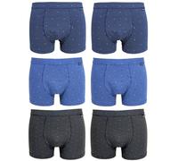 Enrico Coveri 6 Pezzi Boxer Uomo Mutanda Intimo Elasticizzato Varie Fantasie (IT, Testo, XL, Regular, Regular, EB1262)