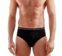 Enrico Coveri 6 Pezzi Slip Uomo in Cotone Bielastico ES1000 Nero 7/XXL